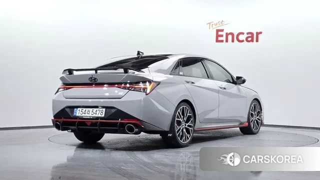 Hyundai Avante (CN7) 2022 Серый из Кореи