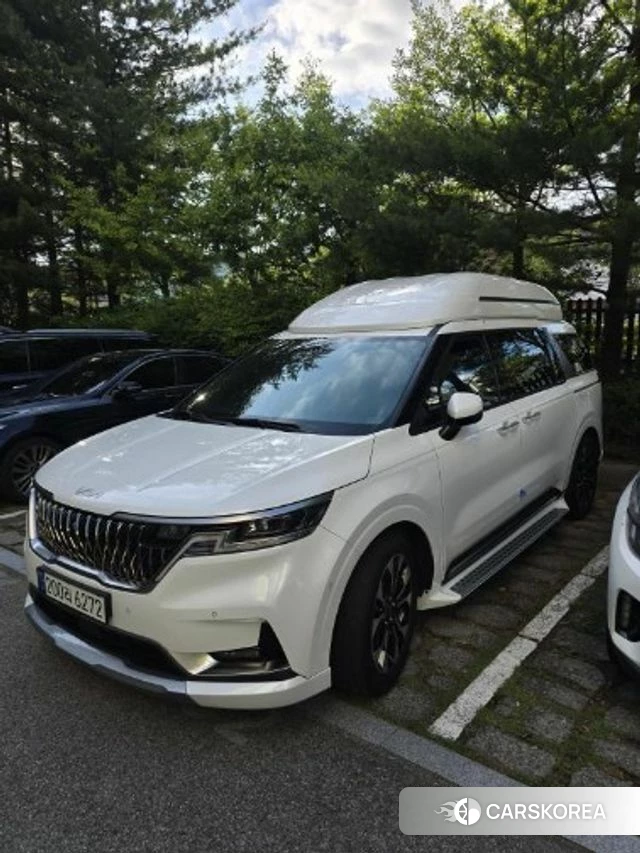 Kia Carnival 4th generation 2021 Белый из Кореи