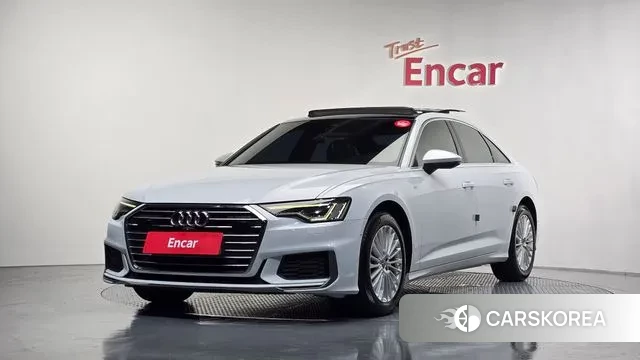 Audi A6 (C8) 2020 Белый из Кореи