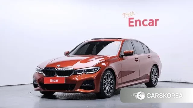 BMW 3 Series (G20) 2021 Оранжевый из Кореи