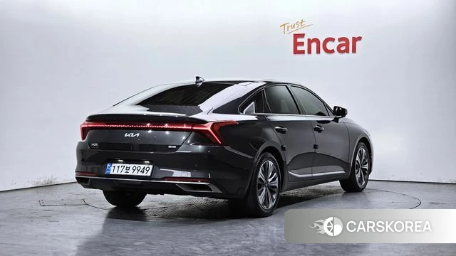 Kia K8 Hybrid 2022 Серый из Кореи