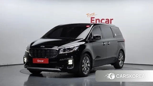 Kia The New Carnival 2019 Черный из Кореи