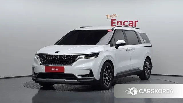 Kia Carnival 4th generation 2021 Белый из Кореи