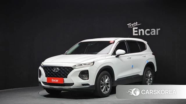 Hyundai Santa Fe TM 2018 Белый из Кореи