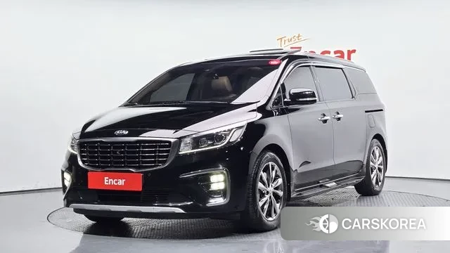 Kia The New Carnival 2019 Черный из Кореи