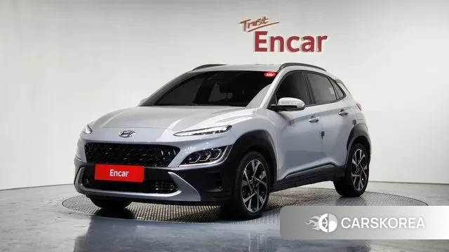Hyundai The New Kona 2021 Серебристо-серый из Кореи