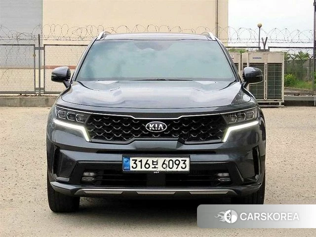 Kia Sorento 4th Generation 2021 Серый из Кореи