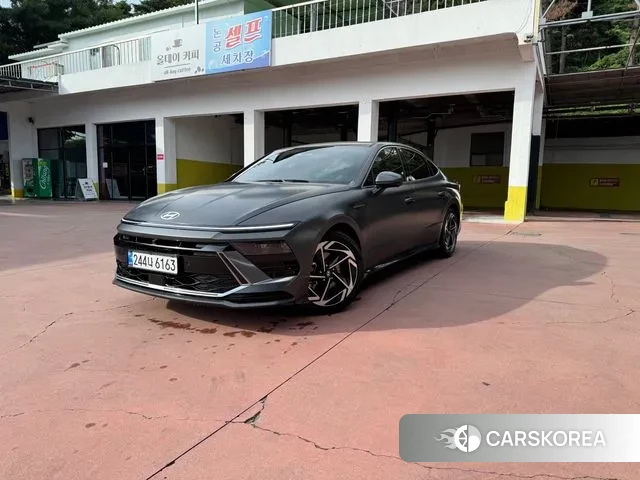 Hyundai Sonata D Edge Hybrid (DN8) 2024 Серый из Кореи