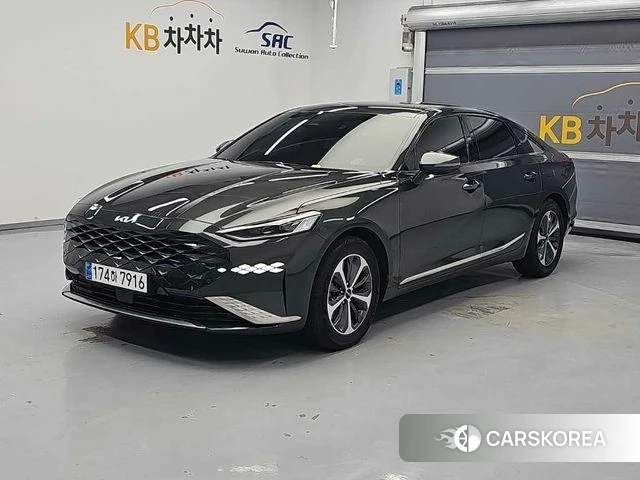 Kia K8 Hybrid 2023 Серый из Кореи