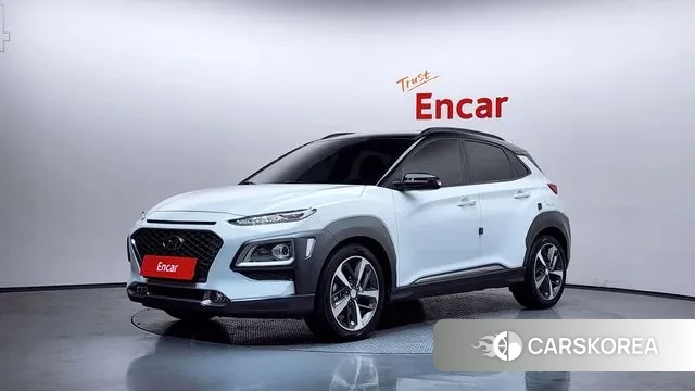 Hyundai Kona 2019 Белый из Кореи