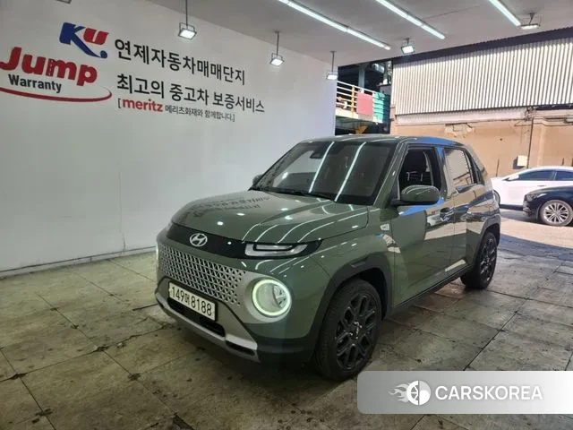 Hyundai Casper 2022 Светло-зеленый из Кореи