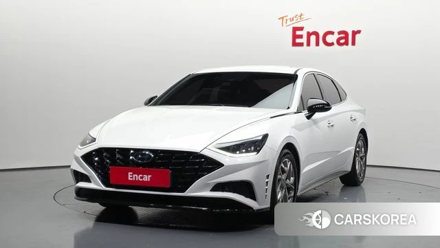 Hyundai Sonata (DN8) 2021 Белый из Кореи