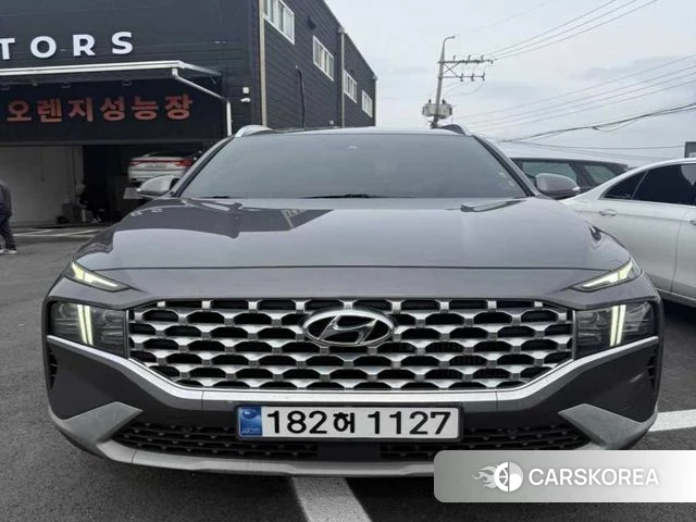 Hyundai The New Santa Fe 2021 Черный из Кореи