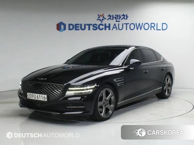 Genesis G80 (RG3) 2020 Черный из Кореи