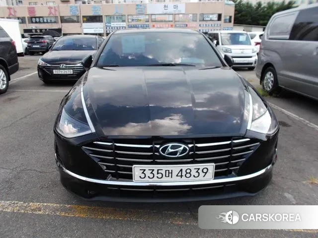 Hyundai Sonata (DN8) 2019 Черный из Кореи