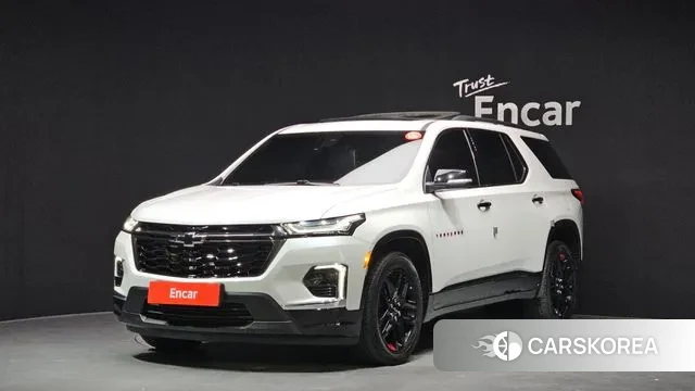 Chevrolet (GM Daewoo) Traverse 2022 Белый из Кореи