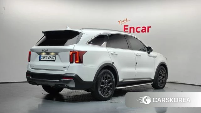 Kia The New Sorento 4th Generation 2023 Белый из Кореи