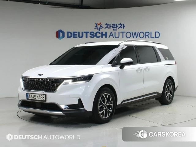 Kia Carnival 4th generation 2021 Белый из Кореи