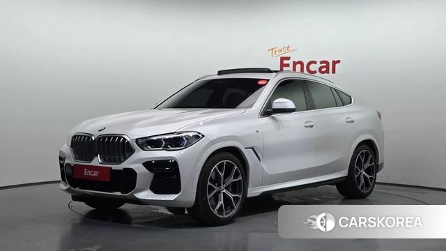 BMW X6 (G06) 2022 Белый из Кореи