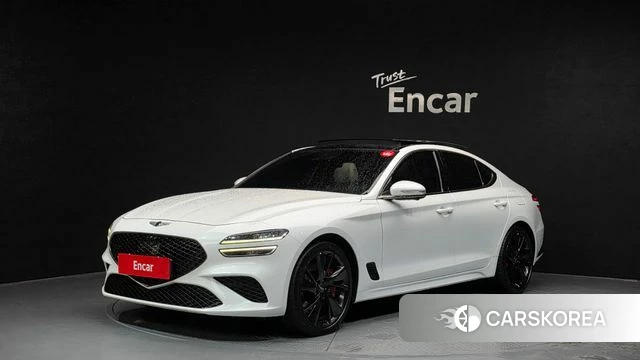 Genesis The New G70 2022 Белый из Кореи