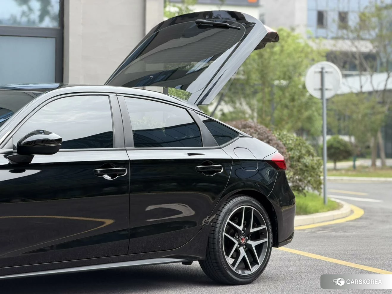 Honda Civic 2022 Черный из Китая