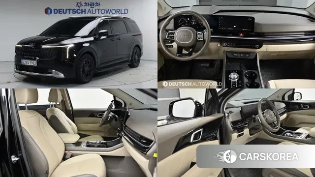 Kia The New Carnival 4th Generation 2023 Черный из Кореи