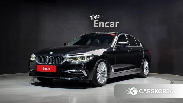 BMW 5 Series (G30) 2020 Черный из Кореи