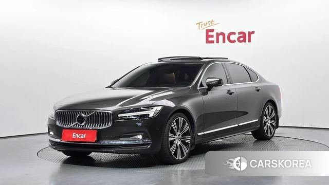 Volvo S90 2021 Серый из Кореи