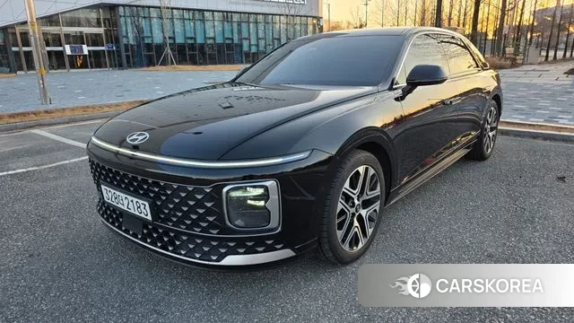 Hyundai Grandeur (GN7) 2023 Черный из Кореи