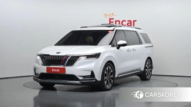 Kia Carnival 4th generation 2021 Белый из Кореи