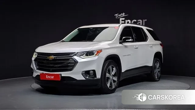 Chevrolet (GM Daewoo) Traverse 2019 Белый из Кореи