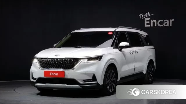 Kia Carnival 4th generation 2021 Белый из Кореи