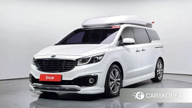 Kia All New Carnival 2018 Белый из Кореи