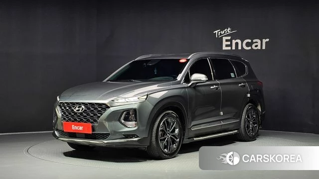 Hyundai Santa Fe TM 2018 Серый из Кореи