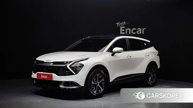 Kia Sportage 5th Generation Hybrid 2021 Белый из Кореи