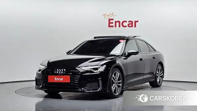 Audi A6 (C8) 2022 Черный из Кореи