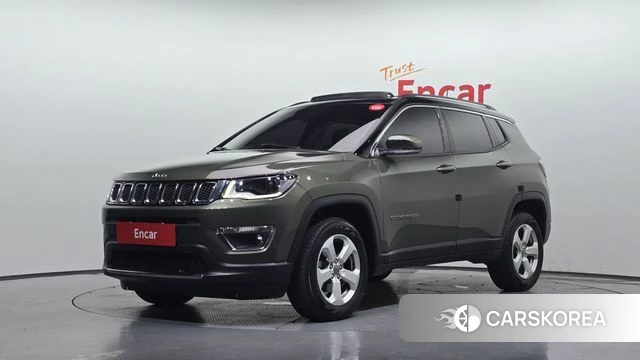 Jeep Compass 2nd Generation 2019 Зеленый из Кореи