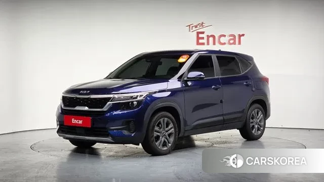 Kia Seltos 2021 Синий из Кореи