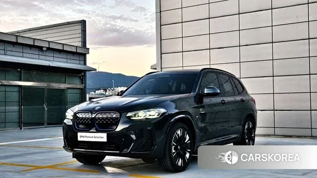 BMW iX3 2024 Белый из Кореи