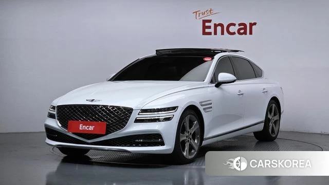 Genesis G80 (RG3) 2021 Белый из Кореи