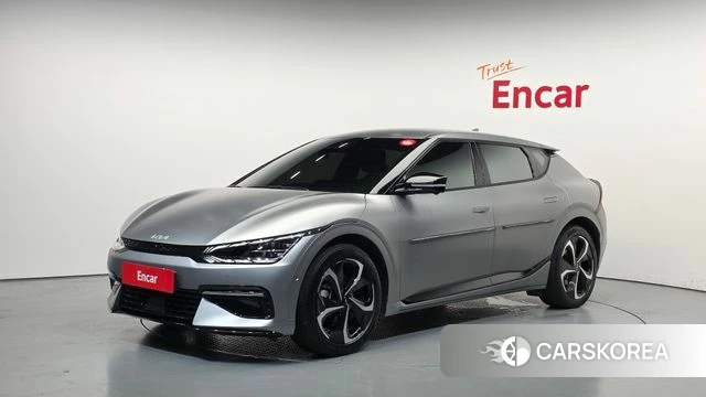 Kia EV6 2022 Серебристо-серый из Кореи
