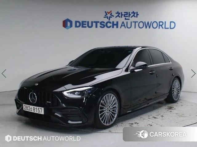 Mercedes-Benz C-Class W206 2023 Черный из Кореи