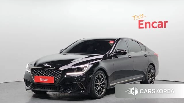 Genesis G80 2018 Черный из Кореи