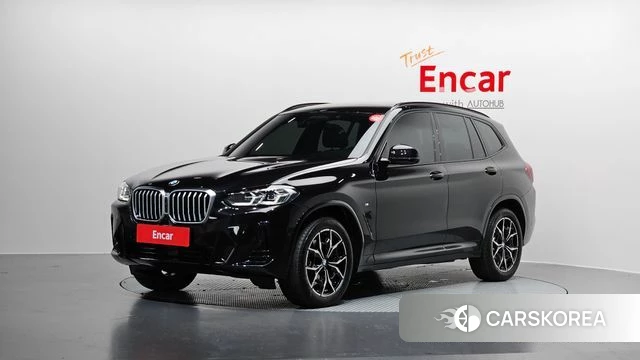 BMW X3 (G01) 2024 Черный из Кореи