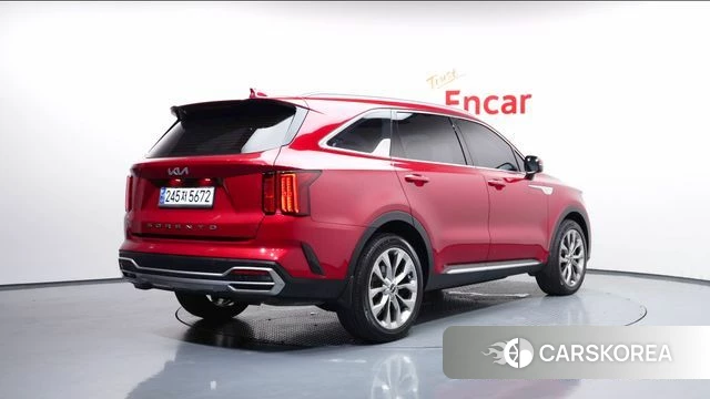 Kia Sorento 4th Generation 2021 Красный из Кореи