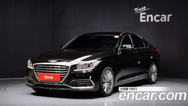 Genesis G80 2018 Черный из Кореи