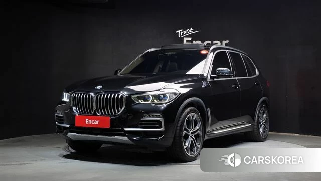 BMW X5 (G05) 2021 Черный из Кореи