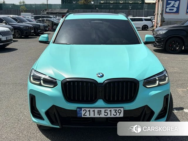 BMW X3 (G01) 2024 Серебристо-серый из Кореи