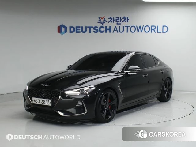 Genesis G70 2018 Черный из Кореи