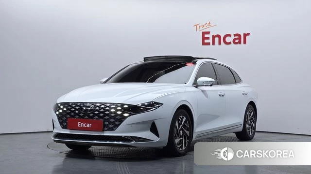 Hyundai The New Grandeur IG Hybrid 2022 Белый из Кореи